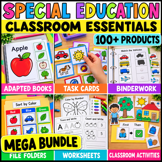 Autism & Special Education Classroom Bundle