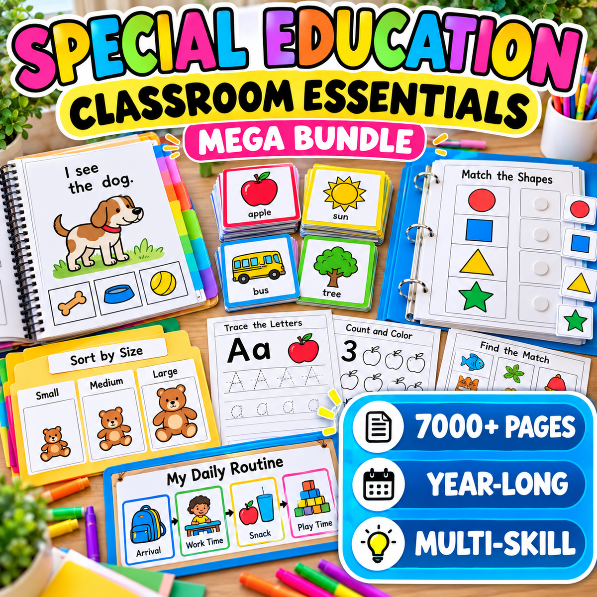 Autism & Special Education Classroom Bundle